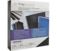 GBC Couverture PolyOpaque, DIN A4, 0,30 mm, bleu foncé