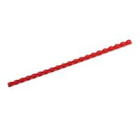GBC Dos de reliure en plastique 4028214 DIN A4 8mm rouge 100 pcs/paquet