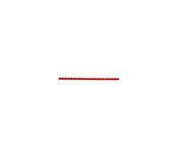 GBC Dos de reliure en plastique 4028217 DIN A4 12mm rouge 100 pcs/paquet