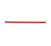 GBC Dos de reliure en plastique CombBind DIN A4 10 mm rouge 100 pièces