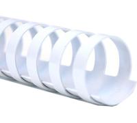 GBC Dos de reliure en plastique CombBind DIN A4 12 mm blanc 100 pièces