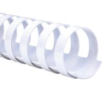 GBC Dos de reliure en plastique CombBind DIN A4 8 mm blanc 100 pièces