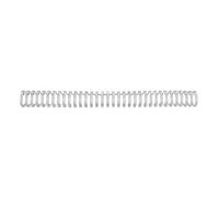 GBC Dos de reliure WireBind A4 34 anneaux 5 mm argenté 100 pièces