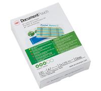 ACCO GBC – Pochettes de plastification DocumentPouch A7 125 microns brillant – Lot de 100