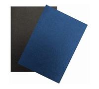GBC ESP426082 Pack de 50 Couvertures Ibiscolex A4 Noir