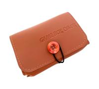 GBC Étui de transport en cuir synthétique pour Game Boy Color/Game Boy Pocket, Anbernic RG351V, poche rétro 1 - Étui de voyage portable, pochette de protection pour console de jeu rétro (marron)