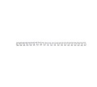 GBC IB160837 Lot de 100 Peignes métalliques MultiBind Argent