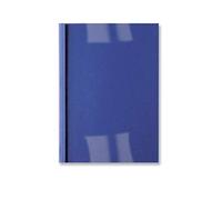 GBC IB451003 Lot de 100 Couvertures de reliure thermique LeatherGrain Bleu