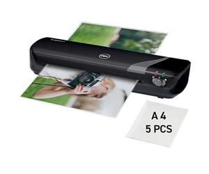 GBC Inspire+ Cold/hot laminator Noir - Machines à laminer (21 cm, Cold/hot laminator, 5 min, A4, 75 µm, Pochette)