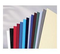 GBC LeatherGrain Pack de 100 Plats de Couverture Vert Foncé