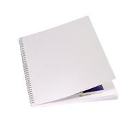 GBC LinenWeave Pack de 100 Plats de couverture Blanc