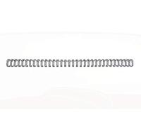 GBC | Lot de 100 Peignes Métalliques WireBind A4 | 34 Boucles | 5 mm | Reliure Permanente | Ouverture à Plat 360° | Jusqu’à 15 Feuilles | Documents Professionnels Confidentiels | Noir | 47900E