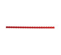 GBC 4028214 CombBind Lot de 100 Peignes de reliure 8 mm Rouge
