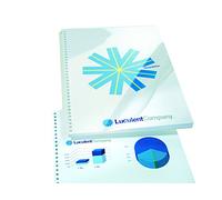 GBC | Lot de 100 Plats de Couverture HiClear A4 | PVC Ultra Transparent 150 Microns | Finition Haut de Gamme | Protection Légère | Présentations Soignées | CE011580F