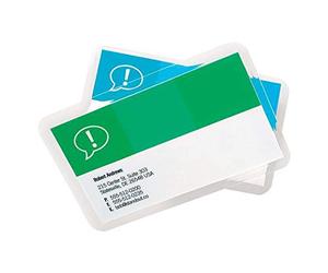 GBC Lot de 100 pochettes de plastification CardPouch 65 x 95 mm 250 microns