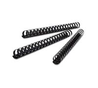 Boîte de 50 peignes plastique CombBind 25mm Noir capacité 225 feuilles 4028182