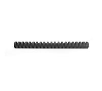 GBC | Lot de 50 Peignes Plastique CombBind A4 | 21 Anneaux | 28 mm | Reliure Modifiable | Ouverture à Plat | Jusqu’à 240 Feuilles | Pour Rapports Présentations Devoirs | Noir | 4028183
