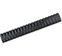 GBC | Lot de 50 Peignes Plastique CombBind A4 | 21 Anneaux | 51 mm | Reliure Modifiable | Ouverture à Plat | Jusqu’à 450 Feuilles | Pour Rapports Présentations Devoirs | Noir | 4028187