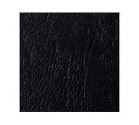 GBC - Plats de couverture LeatherGrain A4 - Noir 250 g/m² - Lot 50