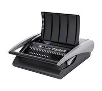 GBC Machine à Relier avec Indicateurs d'alignement des Poinçons (Capacité de Perforation 25 Feuilles, Capacité de Reliure 450 Feuilles) Noir Capacité de reliure : 450, 4401846