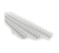 Gbc Multibind - 10 Mm - 21 Anneaux - A4 (210 X 297 Mm) - 85 Feuilles - Argent - 100 Unités Fil De Ligature - Pour Gbc Multibind 220, 230, 230e, 420