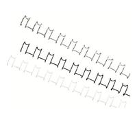 Gbc Multibind - 8 Mm - 21 Anneaux - A4 (210 X 297 Mm) - 70 Feuilles - Noir - 100 Unités Fil De Ligature - Pour P/N: Ib271212, Ib271250