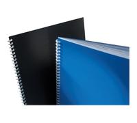 Gbc Opaquecovers - A4 (210 X 297 Mm) - 180 Micromètres Noir - 100 Unités Couverture À Reliure Pvc