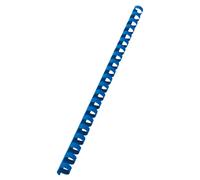 GBC | Lot de 100 Peignes Plastique CombBind A4 | 21 Anneaux | 12 mm | Reliure Modifiable | Ouverture à Plat | Jusqu’à 90 Feuilles | Pour Rapports Présentations Devoirs | Bleu | 4028237