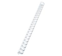 ACCO REXEL Peignes de reliure CombBind 19 mm – Boîte 100 unités – Blanc – 165 feuilles