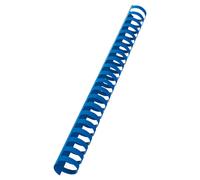 GBC Peignes de reliure plastique CombBind 25 mm 21 anneaux A4 225 f. Bleu x50