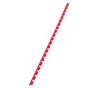 GBC Peignes de reliure CombBind 6 mm 21 anneaux A4 Rouge – Lot 100
