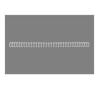 GBC Peignes métalliques WireBind 2:1 No12 A4 Blanc (200) - reliures (Métal, Blanc, 250 feuilles, 200 pièce(s))