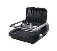 GBC Perforelieur plastique CombBind C340, gris/anthracite jusqu'au format A4, capacit‚ de perforation: 25 feuilles, capacit‚ de reliure: 450 feuilles, diamŠtre maximale de la baguette: 51 mm, poin‡onnement manuel, 21 poin‡ons -4400420