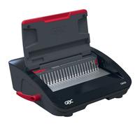 GBC Perforelieuse électrique CombBinb CB25E pour relier un dossier jusqu'à 390 feuilles par peigne - Perforation 25 feuilles A4 - Noir