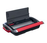 GBC Perforelieuse manuelle CombBinb CB15 pour relier un dossier jusqu'à 165 feuilles par peigne - Perforation 15 feuilles A4 - Noir