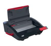 GBC Perforelieuse manuelle CombBinb CB20 pour relier un dossier jusqu'à 240 feuilles par peigne - Perforation 20 feuilles A4 - Noir