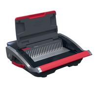 GBC Perforelieuse manuelle CombBinb CB25 pour relier un dossier jusqu'à 390 feuilles par peigne - Perforation 25 feuilles A4 - Noir