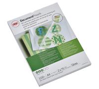 GBC Plastifiante Pochettes Toutes Tailles A3/A4 2x80 Micron Brillant, Paquet De