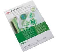 GBC Plastifiante Pochettes Toutes Tailles A3/A4 2x80 Micron Brillant, Paquet De