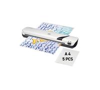GBC, Plastifieuse Inspire+, A3, 5 pochettes de plastification incluses, max. 125µ, Blanc