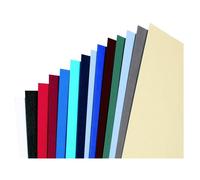 Gbc Plats De Couverture Leathergrain 250 G/M² Noir (100)