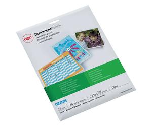 Gbc Pochettes à Plastifier A4 2x125 Microns 216x303 Mm 25 Unités