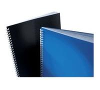GBC PolyClearView - A4 (210 x 297 mm) - 500 microns - bleu - 100 unités couverture à reliure polypropylène Bleu G