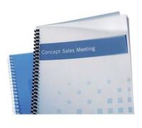 GBC PolyClearView - A4 (210 x 297 mm) - 800 microns - transparent - 50 unités couverture à reliure polypropylène Transparent