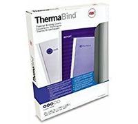 Gbc Thermabind Couvertures De Reliure Thermique, Standard 9 Mm Blanc, Pack De 25