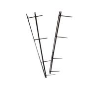 GBC VeloBind - 45 mm - 4 anneaux - A4 (210 x 297 mm) - 200 feuilles - noir - 25 unités bandes à relier