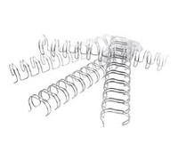 ACCO REXEL Peignes métalliques WireBind GBC RG810670 9,5 mm Blanc Lot de 100