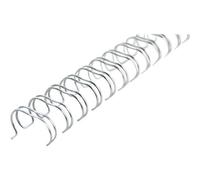 GBC Peignes WireBind A4 RG810770 – 34 boucles, 11 mm, Lot de 100, Blanc