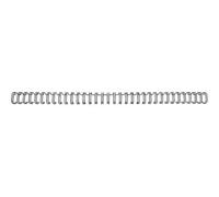 Gbc Wirebind - 11 Mm - 34 Anneaux - A4 (210 X 297 Mm) - 100 Feuilles - Noir - 100 Unités Spirale De Reliure - Pour Wirebind W20, W25e; Rexel Wb606