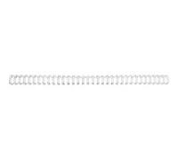GBC WireBind - 5 mm - 34 anneaux - A4 (210 x 297 mm) - 35 feuilles - argent - 100 unités fil de ligature Argent G